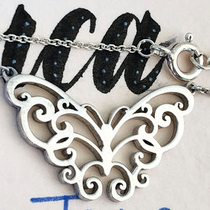 Tiffany Enchant Butterfly Necklace